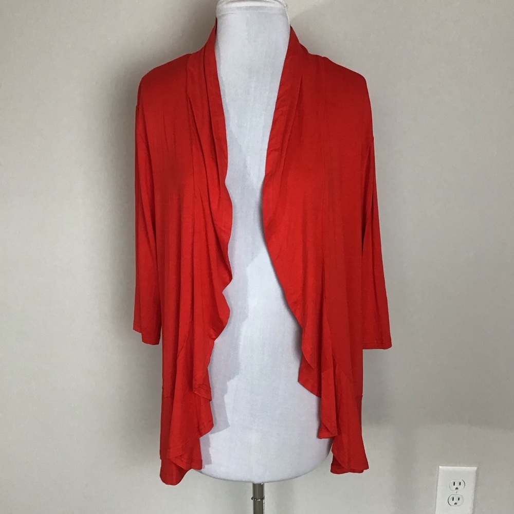 Bluetime Open Front Cardigan